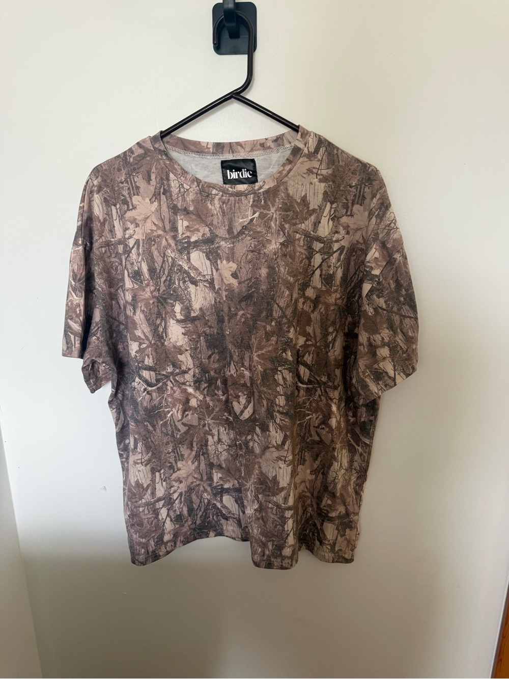 Birdies Brown Camouflage Short Sleeve Tee